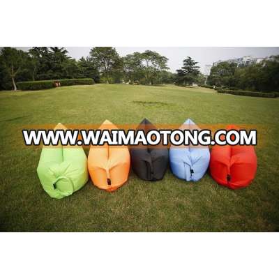 Inflatable Flocking Bean Bag Sofa Inflatable Lazy Air Sofa Chair